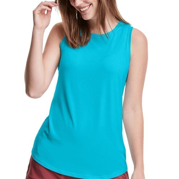 Champion C9 Women's Semi-Fitted Turquoise Tank Top - Picture 1 of 10